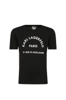 T-shirt | Regular Fit Karl Lagerfeld Kids crna