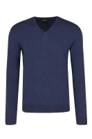 Džemper | Regular Fit | s dodatkom svile Hackett London modra