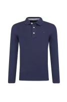 Polo majica ESSENTIAL TOMMY | Regular Fit Tommy Hilfiger modra