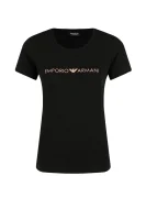 T-shirt | Slim Fit | cotton stretch Emporio Armani crna