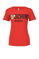 T-shirt | Regular Fit Moschino Swim crvena