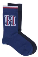 Čarape 2-pack TH BOYS BIG H SOCK 2P Tommy Hilfiger plava