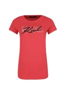 T-shirt | Regular Fit Karl Lagerfeld crvena