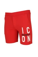 Kratke hlače U-ICON | cool fit Dsquared2 crvena