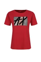 T-shirt | Regular Fit Armani Exchange crvena