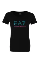 T-shirt | Slim Fit EA7 crna
