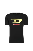 T-shirt TJUSTY4 | Regular Fit Diesel crna