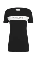 T-shirt Vinyl Logo | Regular Fit CALVIN KLEIN JEANS crna