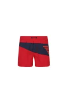Kratke hlače | Regular Fit Emporio Armani crvena