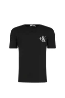 T-shirt MONOGRAM | Regular Fit CALVIN KLEIN JEANS crna
