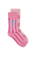 Čarape 2-pack Tommy Hilfiger ružičasta