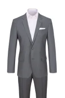 Hutson2/Gander1 suit BOSS BLACK siva