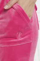 Donji dio trenirke Del Ray | Regular Fit Juicy Couture ružičasta