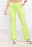 Spodnie dresowe Del Ray | Regular Fit Juicy Couture limeta