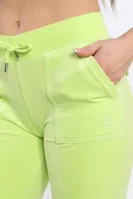 Spodnie dresowe Del Ray | Regular Fit Juicy Couture limeta