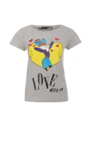T-shirt Love Moschino siva