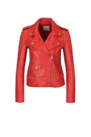 Impavido Leather Jacket Pinko crvena