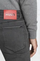 Traperice Hugo 708 | Slim Fit HUGO grafitna