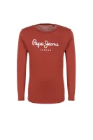 Majica dugih rukava NEW HERMAN JR | Regular Fit Pepe Jeans London narančasta