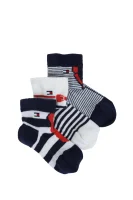 Socks 3 Pack Tommy Hilfiger modra