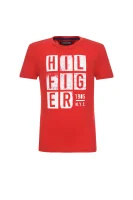 Ame Hilfiger Print T-shirt Tommy Hilfiger crvena