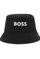 Dvostrani šešir BOSS Kidswear crna