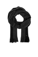 C-Fadon-3 wool scarf BOSS GREEN crna