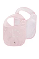 2 Pack baby bib Tommy Hilfiger ružičasta