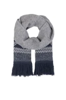 Woolen scarf Aproscar BOSS ORANGE siva