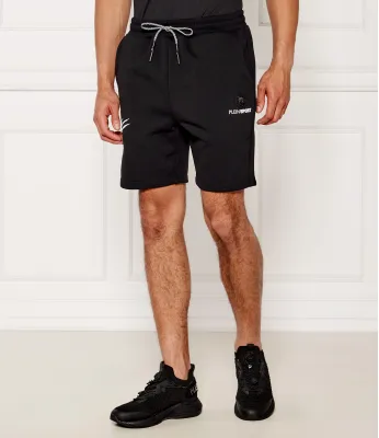 Kratke hlače SAEC Plein Sport | Crna Loose fit MJT2473 STE001N