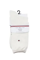 Čarape 2-pack Tommy Hilfiger kremasta