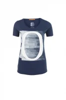 Tishirt T-shirt BOSS ORANGE modra