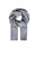 New Cable Scarf Tommy Hilfiger siva