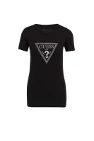 Triangle T-shirt GUESS crna