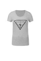Triangle T-shirt. GUESS siva