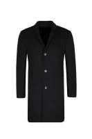 Woolen coat Carlo Calvin Klein crna