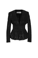 Leather Jacket Elisabetta Franchi crna