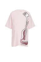Disordinato T-shirt Pinko svijetloružičasta