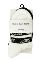 Čarape 2-pack 2P LOGO RIBBON CALVIN KLEIN JEANS crna