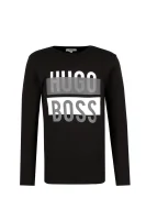 Majica dugih rukava H18 | Regular Fit BOSS Kidswear crna
