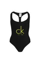 Kupaći kostim CHEEKY RACER Calvin Klein Swimwear crna