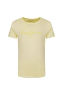 T-shirt Fonso | Regular Fit Pepe Jeans London žuta