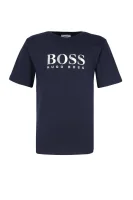 T-shirt | Regular Fit BOSS Kidswear modra