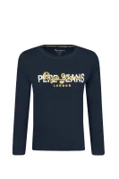 Majica dugih rukava | Regular Fit Pepe Jeans London modra