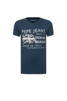 T-shirt Fabio  Pepe Jeans London modra