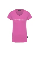 T-shirt Emporio Armani ružičasta