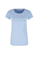 T-shirt INSTITUTIONAL LOGO | Regular Fit | Regular Fit CALVIN KLEIN JEANS svijetloplava