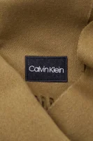 vuneni šal classic Calvin Klein smeđa