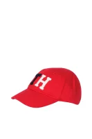 Badge Baseball Cap Tommy Hilfiger crvena