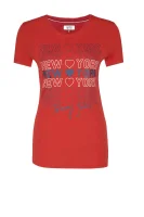 T-shirt TJW NEW YORK TEE | Regular Fit Tommy Jeans crvena